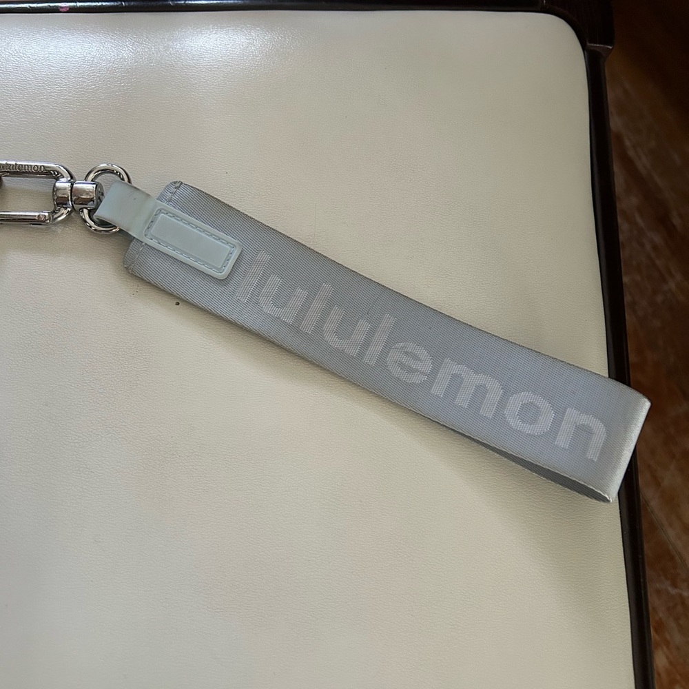 Lululemon Gray Keychain